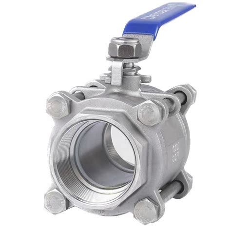 Pc Full Port Stainless Steel Thread Ball Valve Wog China