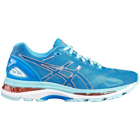 Asics Womens Gel Nimbus 19 Running Shoes Diva Blue