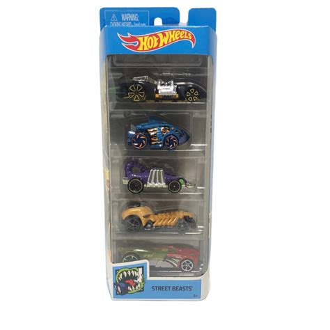 Hot Wheels Street Beasts Cars Mod GHP57 5 Pcs