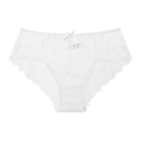 Mother Day Ts Tawop Sexy Panties Lady White Lace Panties Sexy Mid