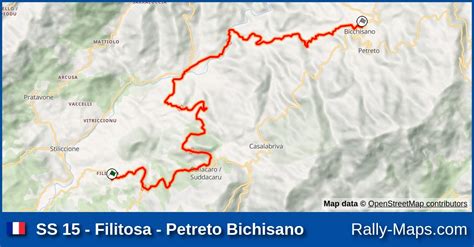 Mapa Harmonogram Profil Elewacji OS 15 Filitosa Petreto