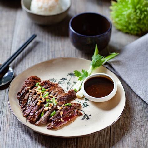 RecetteTigre qui pleure boeuf grillé à la thaïlandaise