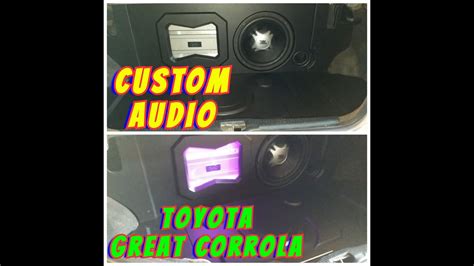 Toyota Sedan Great Corolla Custom Audio Minimalis Agar Bagasi Tetap