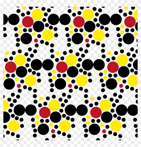 Vector Graphics, - Red Yellow Black Polka Dots On White Background, HD Png Download - 1280x1274 ...