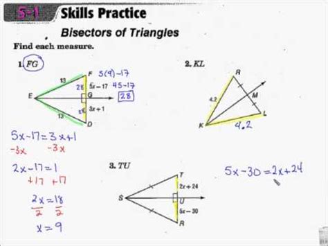 Geometry Perpendicular Bisectors And Circumcenter Youtube