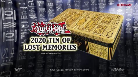 2020 Tin Of Lost Memories New Sealed Yu Gi Oh Yu Gi Oh Sealed Booster