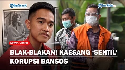 BLAK BLAKAN Kaesang Sentil Terkait Bansos Lebih Bermasalah Yang Di