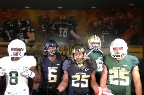 Baylor Football: Bears unveil new uniforms - SBNation.com