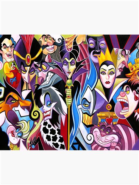 Maleficent Villains And Friend S Sticker For Sale By Cemangut45