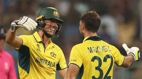 AUS Vs AFG Glenn Maxwell Pat Cummins Receive High Praise From Wasim