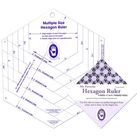 My Favorite Hexagon Ruler | EE Schenck Co.