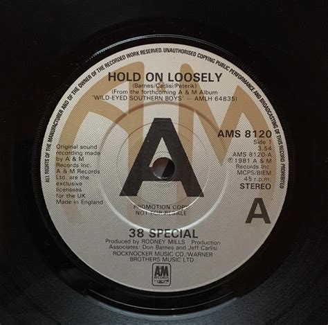 38 Special Hold On Loosely 1981 Vinyl Discogs