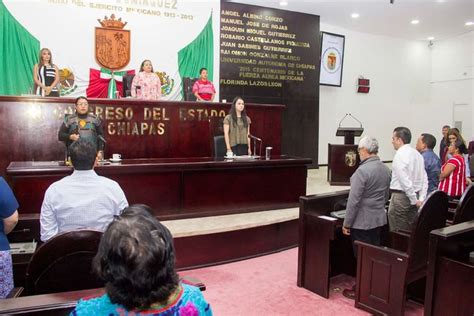 Aprueba Congreso De Chiapas Inscribir En Muro De Honor La Leyenda