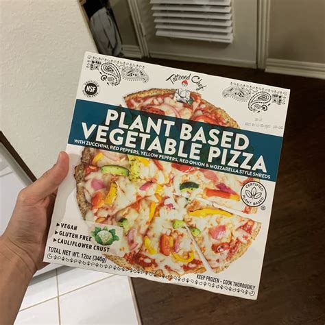 Tattooed Chef Plant Based Vegetable Pizza Review Abillion