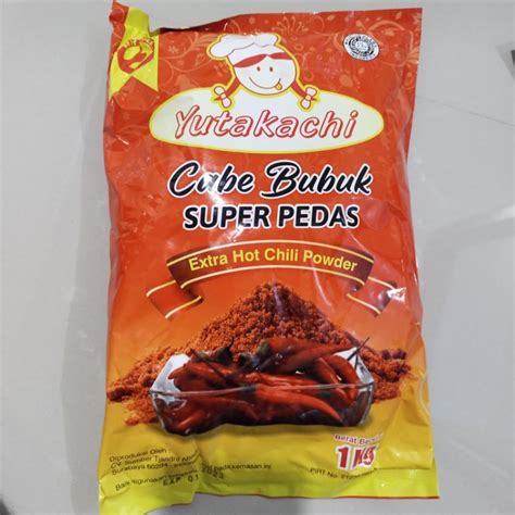 Jual Cabe Bubuk Super Pedas Yutakachi Kg Shopee Indonesia