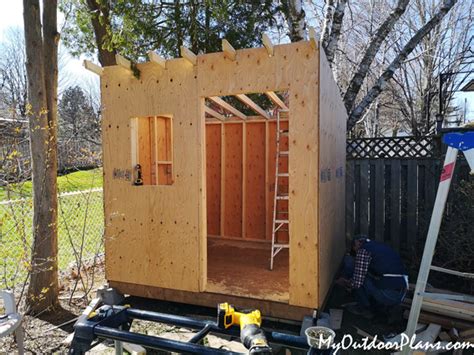 How To Build A 8x8 Lean To Shed Myoutdoorplans