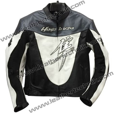 Suzuki Hayabusa Gsxr Leather Motorcycle Jacket