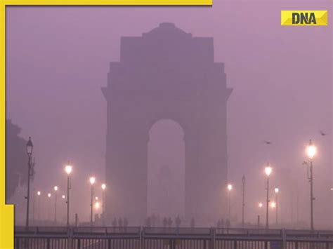 Dense Fog Causes Low Visibility In Delhi Ncr National Capital Shivers At 6°c