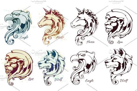 Vintage Mascot Animals Discover The Artistic Collection By Vecster