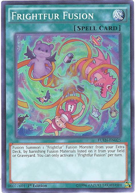 Yu Gi Oh Card Fuen En Frightfur Fusion Super Rare Holo