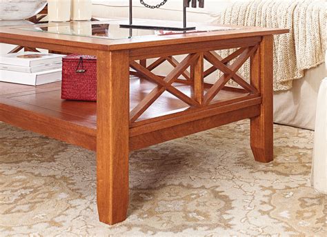 Mahogany Coffee Table Woodworking Project Woodsmith Plans