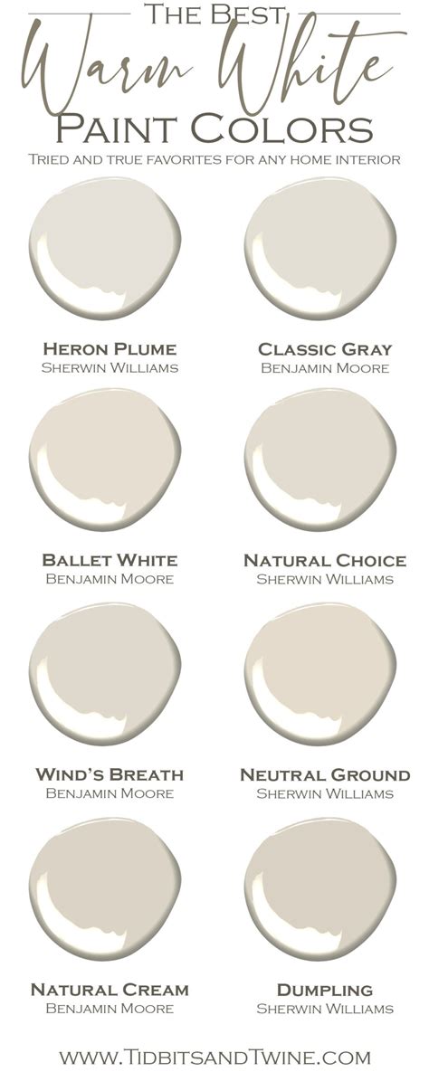 The Best Warm Whites For Your Home My Top 8 Favorites For A Neutral Look