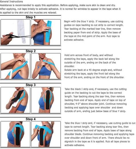 kt tape yourself- rotator cuff! | Kinesio taping, Kinesio taping ...