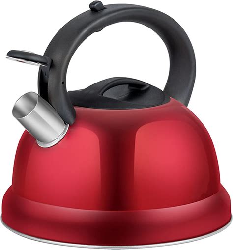 Amazon Tea Kettle Red Whistling Tea Kettle For Stove Top