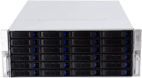 Amazon RROYJJ U Rackmount Server Case Chassis With Hot Swappable SATA SAS Drive Bays