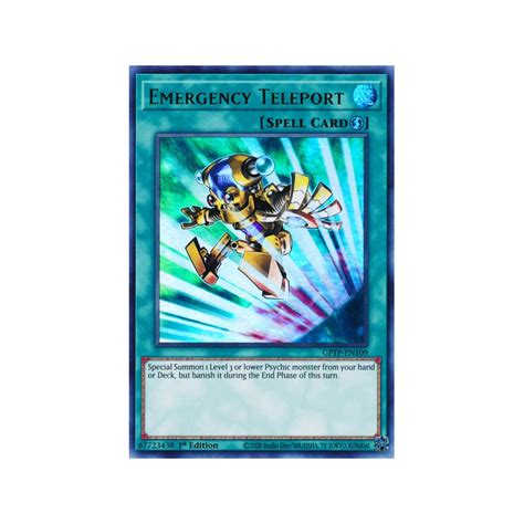 Gftp En T L Porteur D Urgence Fant Mes Du Pass Carte Yu Gi Oh