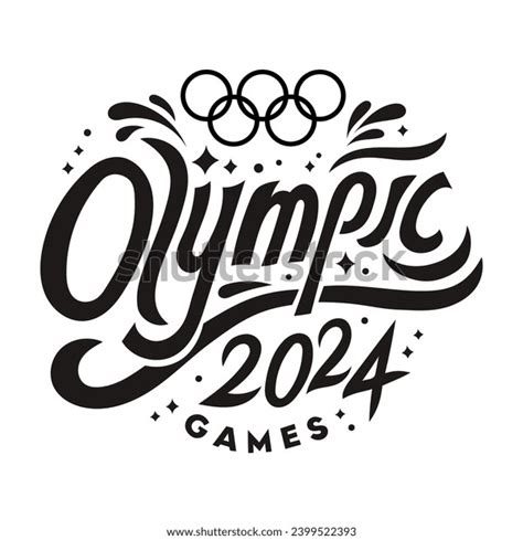 Olympic Games 2024 Summer Olympic Games Stock Vector Royalty Free