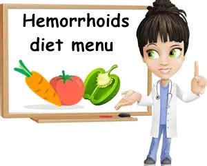 1 Week Hemorrhoids Diet Menu - NatureWord