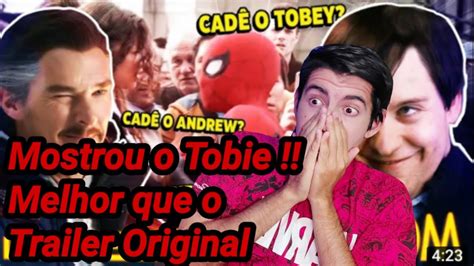 React Par Dia Trailer Homem Aranha Manda Salve Voice Makers