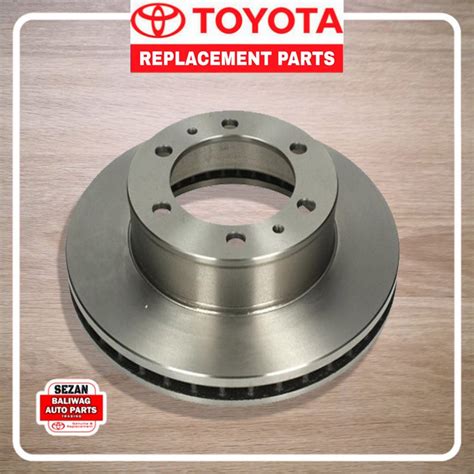 3h Front Brake Disc Rotor Toyota Fortuner 2016 2020 43512 0k210