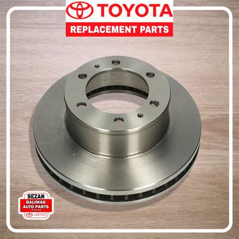 H Front Brake Disc Rotor Toyota Fortuner K