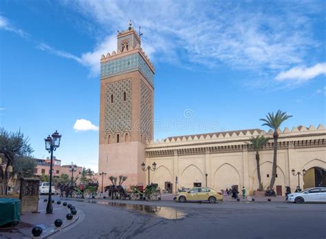 Mezquita Koutoubia En Marrakech Marruecos Foto De Archivo Editorial