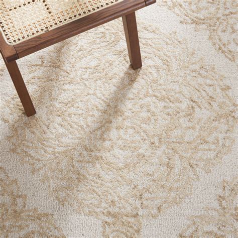 Ophelia Co Hewes Handmade Wool Ivory Beige Rug Reviews Wayfair