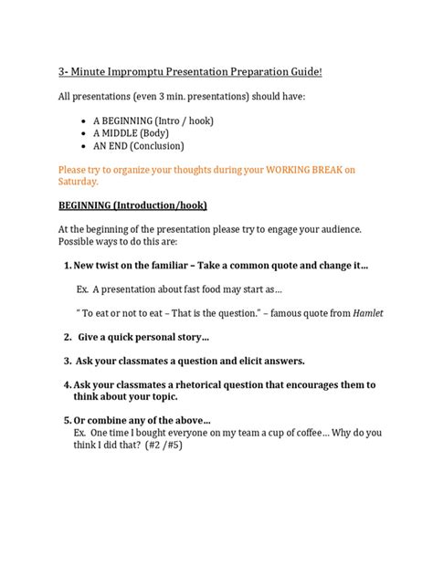 Impromptu Speech Topics Pdf