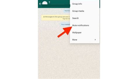 How To Mute Notifications On Whatsapp Groups