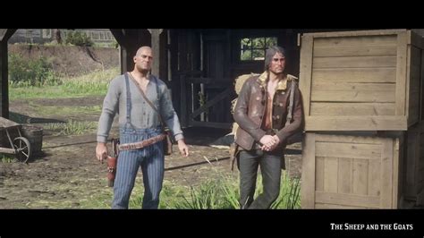 Bald And Overweight Arthur Meets Up With John Marston Red Dead