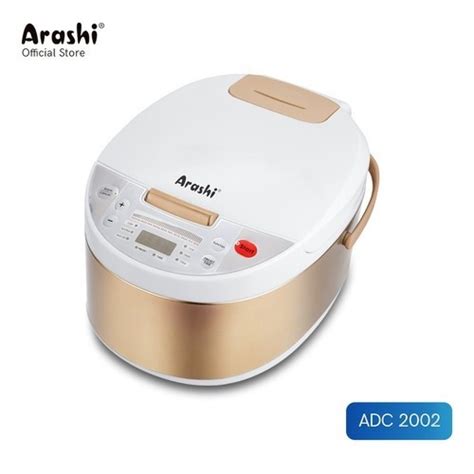 Jual Arashi Digital Rice Cooker 2 Liter Adc 2002 Magic Com Digital 2l