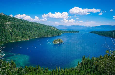 Emerald Bay, Fannette Island, Lake Tahoe · Free Stock Photo