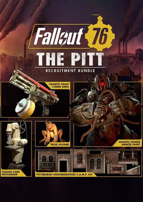 Fallout 76 The Pitt Recruitment Bundle DLC PC CDKeys