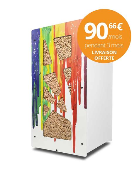 Rangement Moderne Pour Pellets De Bois Kg Lyon Granule Box