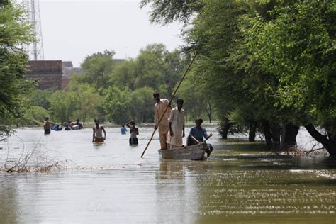 UN Chief Links Pakistan Floods And Climate Change Urges International