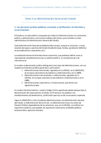 Tema La Administraci N General Del Estado Pdf