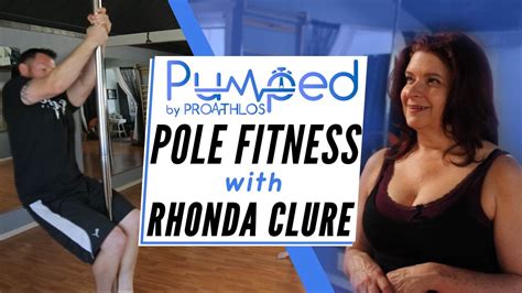 Pole Fitness To Stay In Shape With Rhonda Clure Youtube