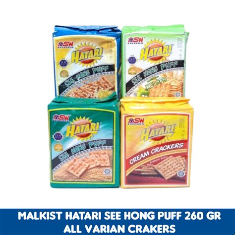 Jual Biskuit Malkist Hatari See Hong Puff Gr Al Varian Crakers