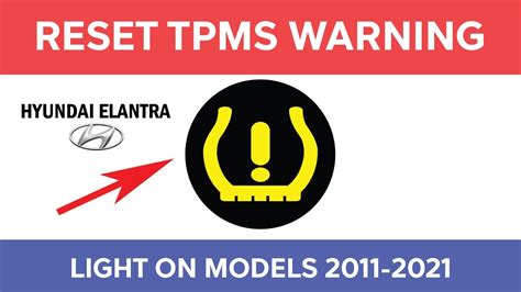 Hyundai Elantra Tire Pressure Warning Light Reset Shelly Lighting