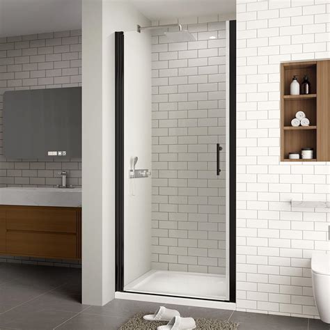 Ace Decor W X H Frameless Pivot Shower Door Mm Clear